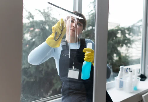 Nettoyage de vitres intérieures et extérieures à Orgeix